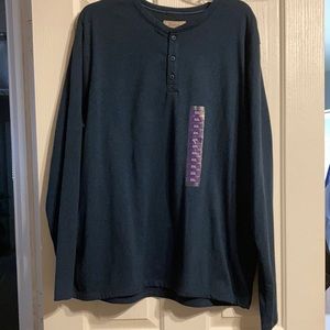 Boston Traders polar fleece henley long sleeve